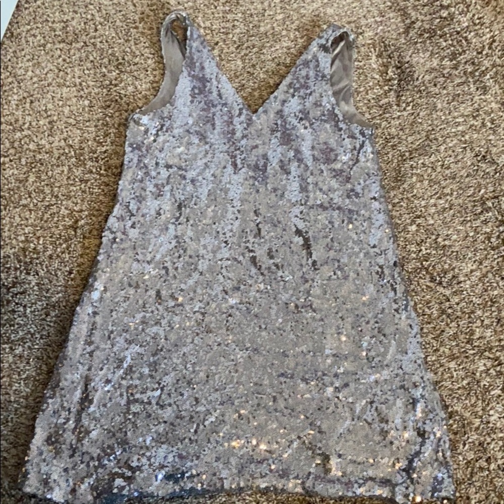 Sequin Dress from Forever 21 with bow back